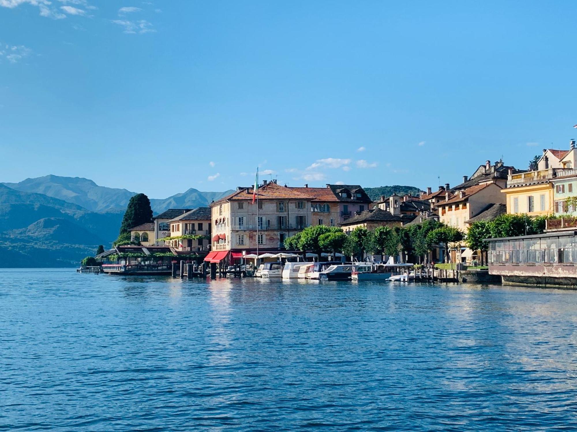 -Ortaflats- Appartamento Belvedere Orta San Giulio Bagian luar foto